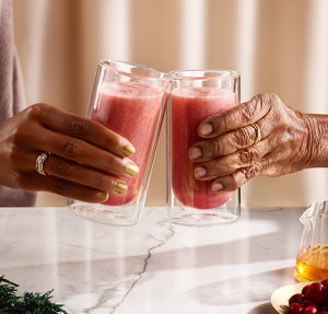 talven hedelmät -smoothie